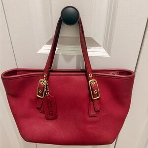 Authentic Vintage Coach Mini Hamptons Market Tote